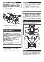 Preview for 15 page of Makita DLM535 Instruction Manual