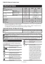 Preview for 9 page of Makita DLM536 Instruction Manual