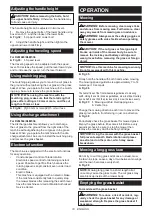 Preview for 18 page of Makita DLM536 Instruction Manual