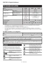 Preview for 35 page of Makita DLM536 Instruction Manual