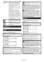 Preview for 78 page of Makita DLM536 Instruction Manual