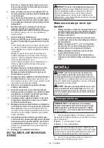 Preview for 135 page of Makita DLM536 Instruction Manual