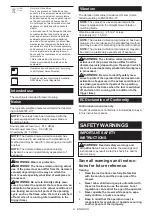 Preview for 9 page of Makita DLM537 Instruction Manual