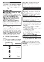 Preview for 15 page of Makita DLM537Z Instruction Manual