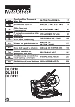 Makita DLS110 Instruction Manual preview