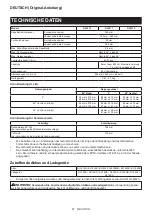 Preview for 61 page of Makita DLS110 Instruction Manual