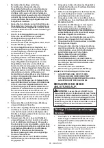 Предварительный просмотр 65 страницы Makita DLS110 Instruction Manual