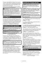 Предварительный просмотр 71 страницы Makita DLS110 Instruction Manual