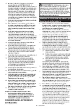 Предварительный просмотр 89 страницы Makita DLS110 Instruction Manual