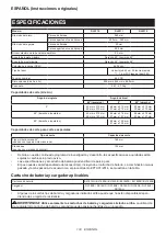 Preview for 133 page of Makita DLS110 Instruction Manual