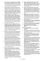 Предварительный просмотр 136 страницы Makita DLS110 Instruction Manual