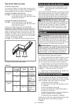 Предварительный просмотр 150 страницы Makita DLS110 Instruction Manual