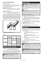 Preview for 30 page of Makita DLS111 Instruction Manual