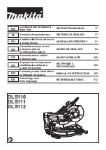 Preview for 1 page of Makita DLS111ZU Instruction Manual