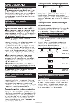 Preview for 44 page of Makita DLS111ZU Instruction Manual