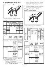 Предварительный просмотр 52 страницы Makita DLS111ZU Instruction Manual