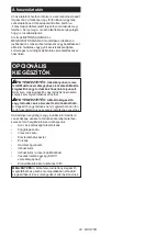 Preview for 83 page of Makita DLS111ZU Instruction Manual