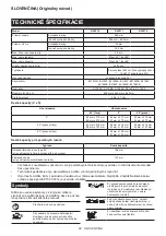 Preview for 84 page of Makita DLS111ZU Instruction Manual