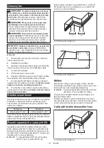 Предварительный просмотр 117 страницы Makita DLS111ZU Instruction Manual