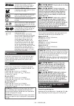 Preview for 126 page of Makita DLS111ZU Instruction Manual