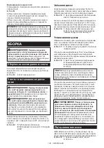 Preview for 136 page of Makita DLS111ZU Instruction Manual