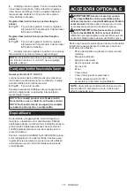 Preview for 171 page of Makita DLS111ZU Instruction Manual