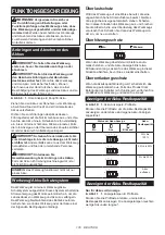 Preview for 179 page of Makita DLS111ZU Instruction Manual