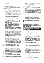 Предварительный просмотр 6 страницы Makita DLS112 Instruction Manual