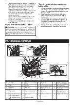 Preview for 7 page of Makita DLS112 Instruction Manual