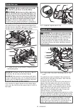 Предварительный просмотр 20 страницы Makita DLS112 Instruction Manual