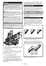 Preview for 23 page of Makita DLS112 Instruction Manual