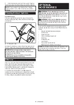 Preview for 30 page of Makita DLS112 Instruction Manual