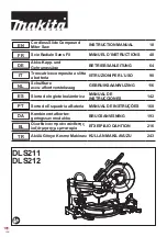 Preview for 1 page of Makita DLS211 Instruction Manual