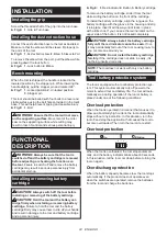 Preview for 24 page of Makita DLS211 Instruction Manual