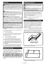 Preview for 31 page of Makita DLS211 Instruction Manual