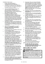 Предварительный просмотр 68 страницы Makita DLS211 Instruction Manual