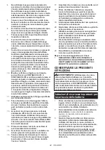 Предварительный просмотр 94 страницы Makita DLS211 Instruction Manual