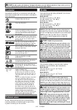 Предварительный просмотр 244 страницы Makita DLS211 Instruction Manual