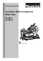 Preview for 1 page of Makita DLS211ZU Instruction Manual