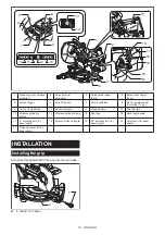 Preview for 10 page of Makita DLS211ZU Instruction Manual