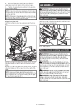 Preview for 19 page of Makita DLS211ZU Instruction Manual