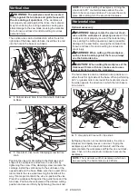 Предварительный просмотр 23 страницы Makita DLS211ZU Instruction Manual