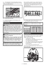 Preview for 31 page of Makita DLS211ZU Instruction Manual