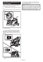 Preview for 36 page of Makita DLS211ZU Instruction Manual