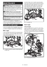 Предварительный просмотр 38 страницы Makita DLS211ZU Instruction Manual