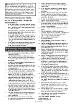 Предварительный просмотр 45 страницы Makita DLS212 Instruction Manual