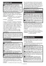 Предварительный просмотр 77 страницы Makita DLS212 Instruction Manual