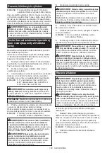 Предварительный просмотр 105 страницы Makita DLS212 Instruction Manual