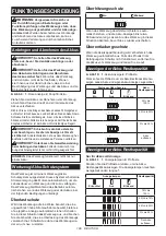 Preview for 189 page of Makita DLS212 Instruction Manual