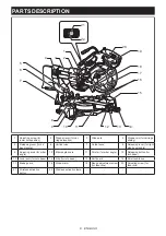 Preview for 8 page of Makita DLS610 Instruction Manual